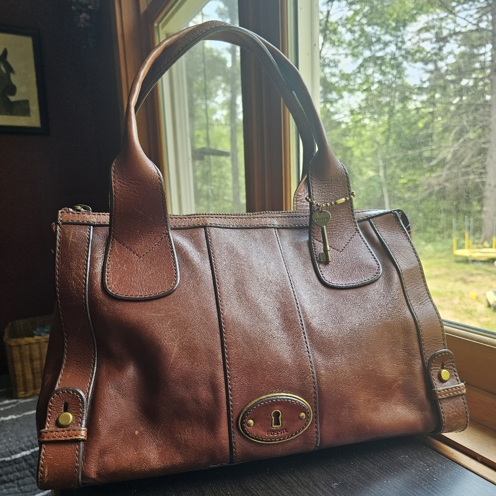 Fossil Vintage Reissue Leather Shoulder Bag